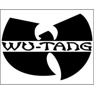  WU TANG CLAN   LICENSED 5 LOGO STICKER: Sports & Outdoors