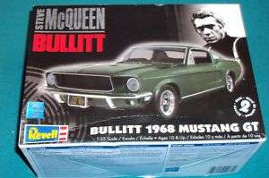 Bullitt 1968 Mustang GT Steve McQueen Revell 1/25  