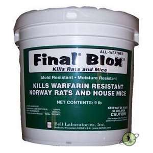  Final Blox Rodenticide 2(18 lb) pails 6666326 Everything 