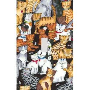 Silly Cats Decorative Switchplate Cover