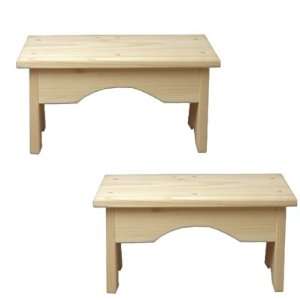Tall Solid 1 (One) Step Stool   Handcrafted in the USA!:  