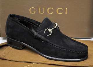 Gucci Mens Shoes Classic Suede Bit Loafer 015938 12170 $495  