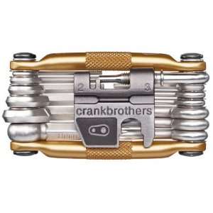Crank Brothers Multi 19 Tool New Gold, One Size:  Sports 