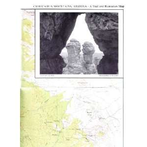 Trail and Recreation Maps of Santa Rita, Santa Catailina, Rincon, and 