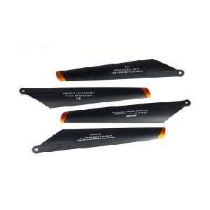  9086 Compatible Black A + B Main Blades Helicopter Part 