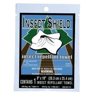  DYM91401   INSECT SHIELD Insect Repellent Towel: Office 