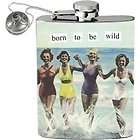 NEW ANNE TAINTOR FLASK BORN TO BE WILD.