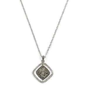  Judith Jack Cushion Marcasite Pendant Necklace Jewelry