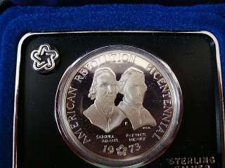   . OBVERSE SAMUEL ADAMS AND PATRICK HENRY. REVERSE THE COMMITTEES OF