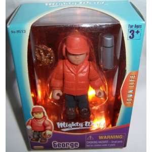  Mighty World Town Life George Figure: Toys & Games