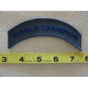  World Champion Patch 