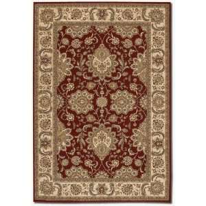   Antique Ispaghan Classic Persian Design Red Area Rug: Home & Kitchen