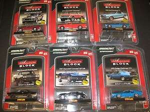 2010 Auction Block Series 13 (6 Car Set) by Greenlight  