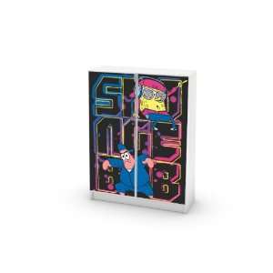   HIPHOP yeah Decal for IKEA Billy Bookcase 2 Doors