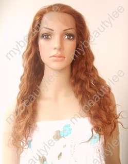 front lace wig india remy human hair 18 30# deep wave  