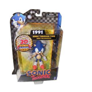 NIP 2011 jazwares Sonic the Hedgehog 20th Anniversary 1991 Sonic 
