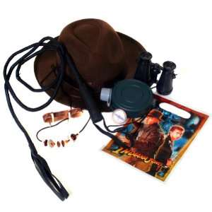   Dressup Costume Accessory Set + Indiana Jones bag: Toys & Games