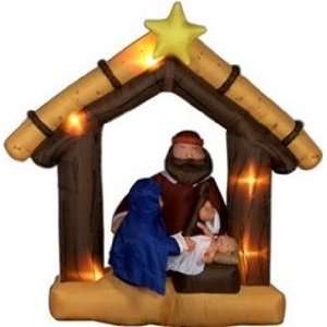    Airblown Inflatable 9 Ft Tall Nativity Scene: Kitchen & Dining