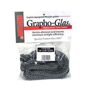  Grapho Glas Woodstove Gasket   7/8 Diam: Home Improvement