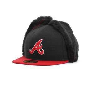  Atlanta Braves New Era 59FIFTY MLB Dogchain Cap: Sports 