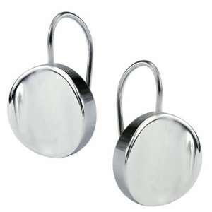  AAB Style ESS 115 Stainless Steel Circular Earrings: AAB 
