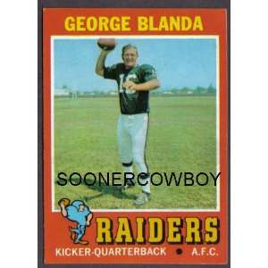  1971 Topps #39 George Blanda EX   Excellent or Better 