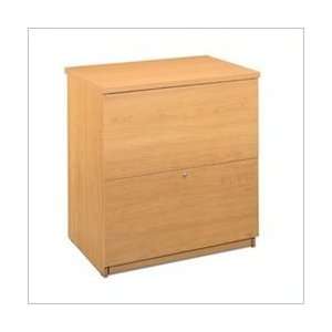   Drawer Lateral Wood File Storage Cabinet in Maple: Office Products