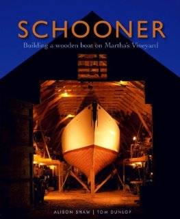 Schooner Building a Wooden Boat on Marthas Vineyard