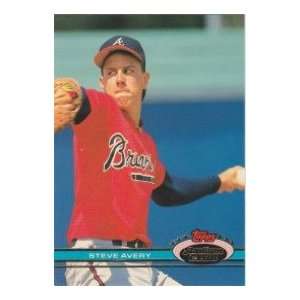   1991 Topps Stadium Club Baseball (Atlanta Braves): Sports & Outdoors
