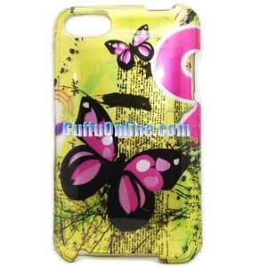 Cuffu   Yellow Butterfly   Apple iPod Touch 2 /2nd Gen. Case Cover 