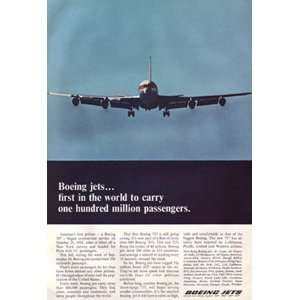  Print Ad 1965 Boeing Jets Boeing Books