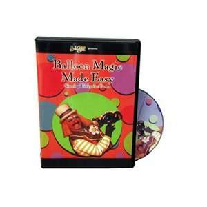    Balloon Magic Made Easy DVD Magicians Magic Tricks 