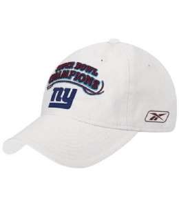 Superbowl XLII New York Giants Game Program +Reebok Hat  