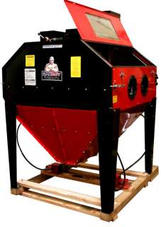 BB 3000XLD BVD MEDIA ABRASIVE SAND BLAST BLASTING CABINET  