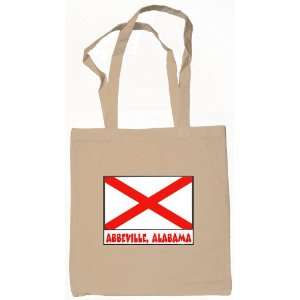  Abbeville Alabama Souvenir Tote Bag Natural: Everything 