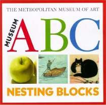 Fun Museum Store   Museum ABC Nesting Blocks