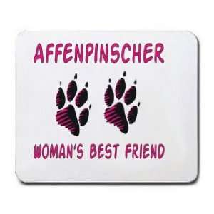  AFFENPISCHER WOMANS BEST FRIEND Mousepad