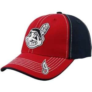  Indians Red Navy Blue Braddock Adjustable Hat: Sports & Outdoors