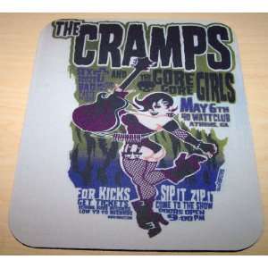  THE CRAMPS Athens Ga COMPUTER MOUSE PAD: Everything Else