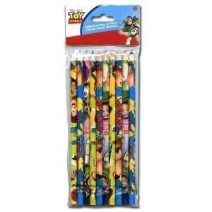  New   Toy Story 10Pk Colored Wood Pencils Case Pack 144 by 