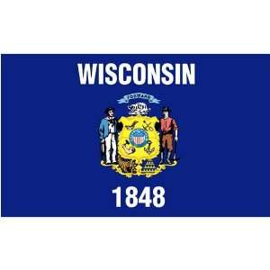  Wisconsin 3ft. x 5ft. SpectraPro Flag: Patio, Lawn 