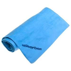  The Absorber Synthetic Drying Chamois, 27 x 17, Blue 