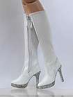 Sherry Brand New White Shoes/Boots Ellowyne Wilde 16 Tonner Doll(20 
