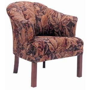 AC Furniture 6700 Reception Chair: Upholstered Channel Back with Drop 