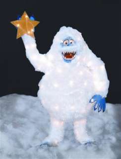 GHH Lawn Ornament Bumble the Abominable Snow Monster 26 H With Ground 