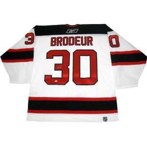 Martin Brodeur New Jersey Devils Autographed Authentic Jersey:  