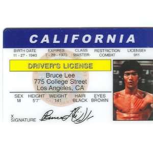  Bruce Lee   Collector Card: Everything Else