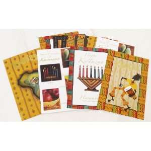  12 Varied Kwanzaa Kwanza Holiday Greeting Cards 