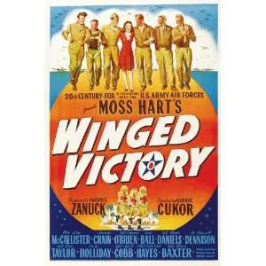  Winged Victory (1944) 27 x 40 Movie Poster Style A
