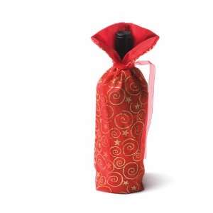 Festival of Bliss Wine Gift Bag   Red:  Kitchen & Dining